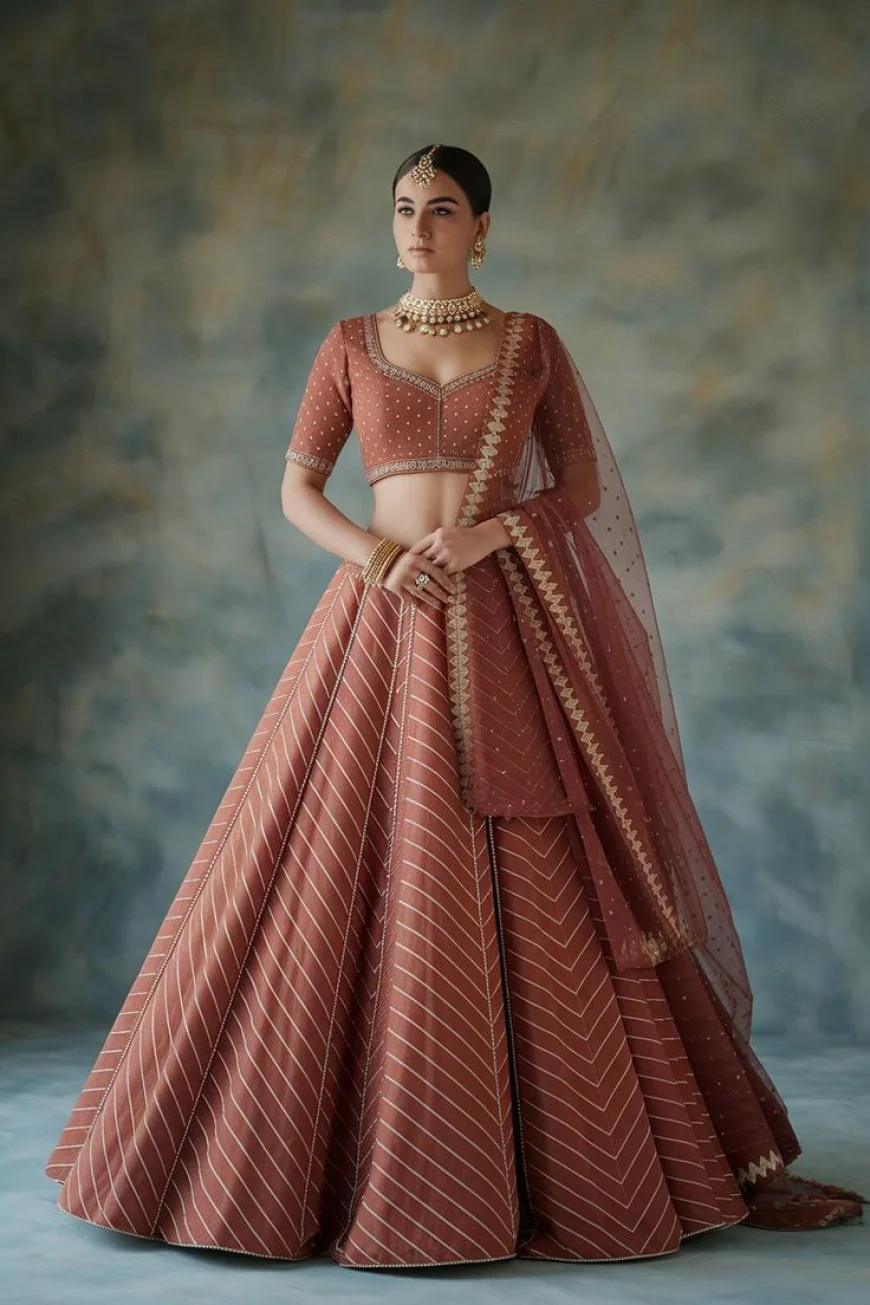 Lehenga Choli Online: Simple Lehengas & Bridal for Women
