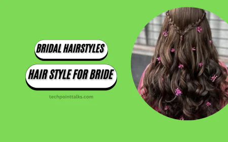 Bridal Hairstyles for Lehenga: Hair Style for Bride