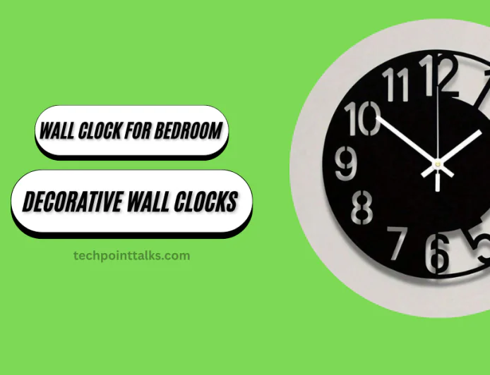 Modern Wall Clock Decor for Bedroom: Decorative Wall Clocks