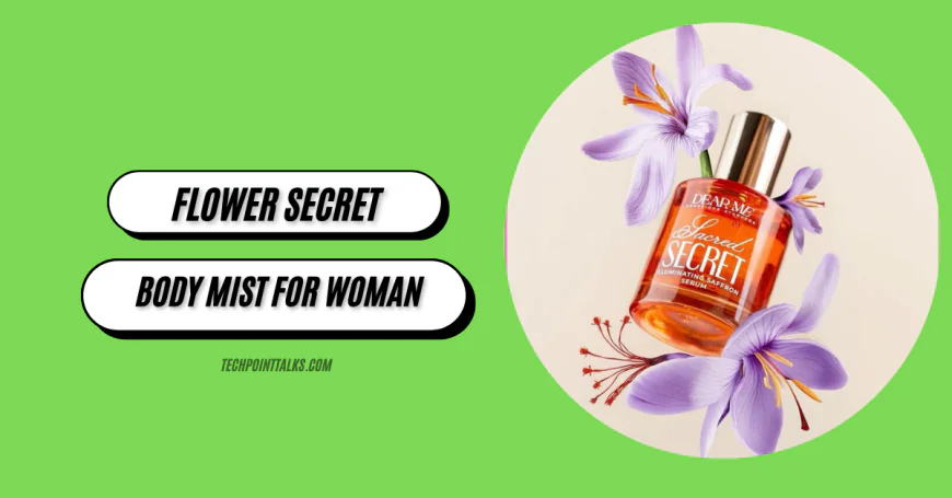 Flower Secret: Pink Floral Perfume & Body Mist for Woman