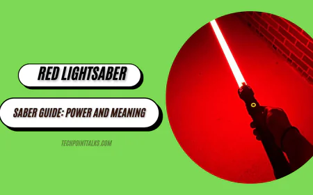 Red Lightsaber & Sith Saber Guide: Power and Meaning