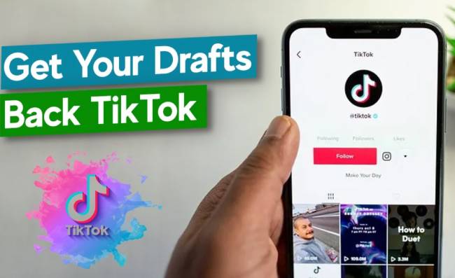 How To Find And Make Drafts In Tik Tok