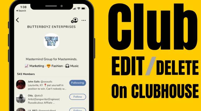 How To Create A Club In Clubhouse